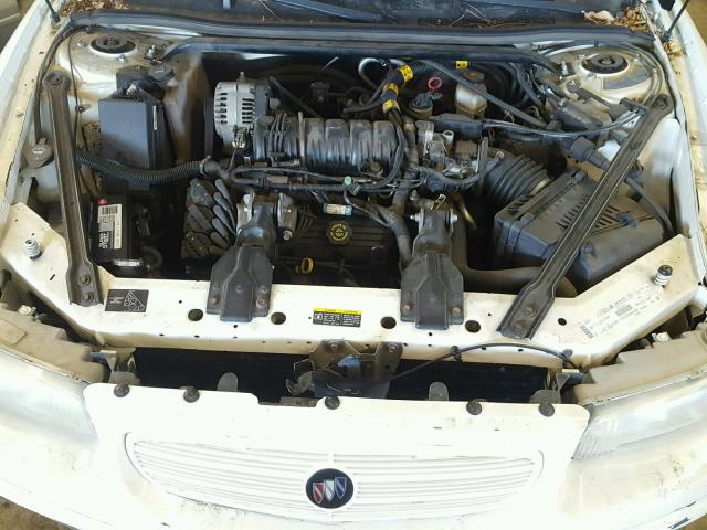 2G4WB55K421117076 - 2002 BUICK REGAL LS WHITE photo 7