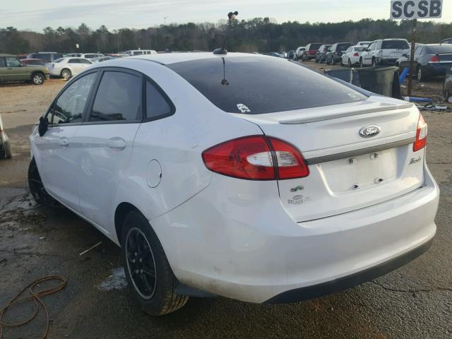 3FADP4BJ3BM232334 - 2011 FORD FIESTA SE WHITE photo 3