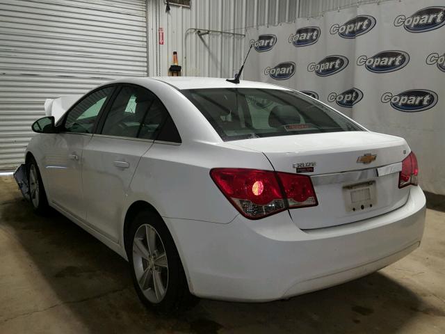 1G1PG5SC8C7274355 - 2012 CHEVROLET CRUZE LT WHITE photo 3