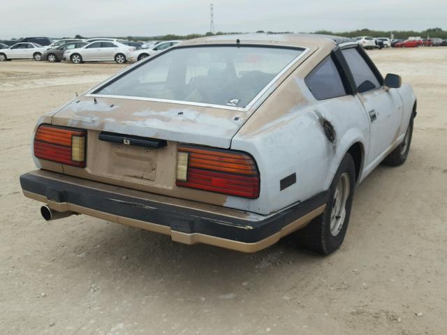 JN1HZ04S5DX563324 - 1983 DATSUN 280ZX GOLD photo 4