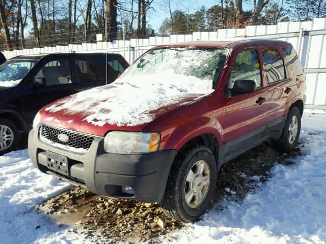 1FMCU931X4KB07752 - 2004 FORD ESCAPE XLT RED photo 9