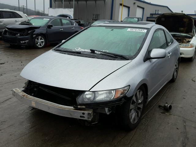 2HGFG1B89AH516614 - 2010 HONDA CIVIC EX SILVER photo 2