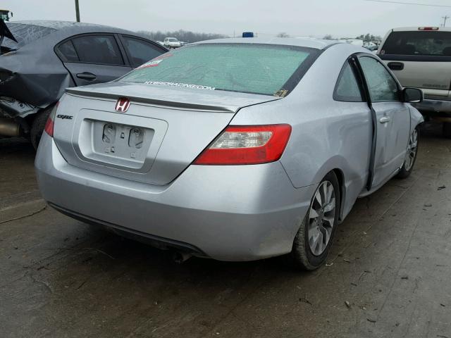 2HGFG1B89AH516614 - 2010 HONDA CIVIC EX SILVER photo 4