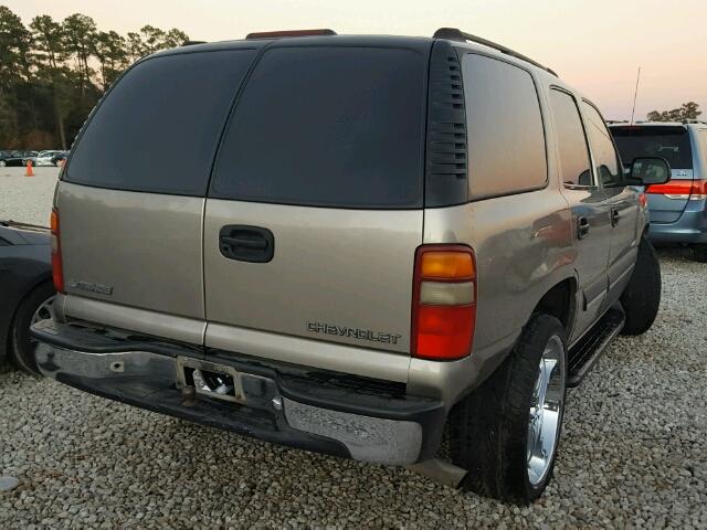 1GNEC13V43R270088 - 2003 CHEVROLET TAHOE C150 BEIGE photo 4