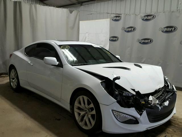 KMHHT6KD8EU113686 - 2014 HYUNDAI GENESIS CO WHITE photo 1