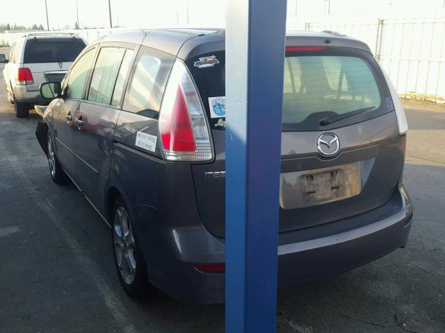 JM1CR29L890345785 - 2009 MAZDA 5 GRAY photo 3