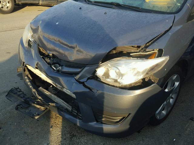 JM1CR29L890345785 - 2009 MAZDA 5 GRAY photo 9