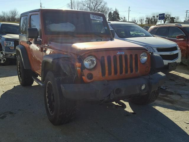 1J4AA2D15BL523591 - 2011 JEEP WRANGLER S ORANGE photo 1