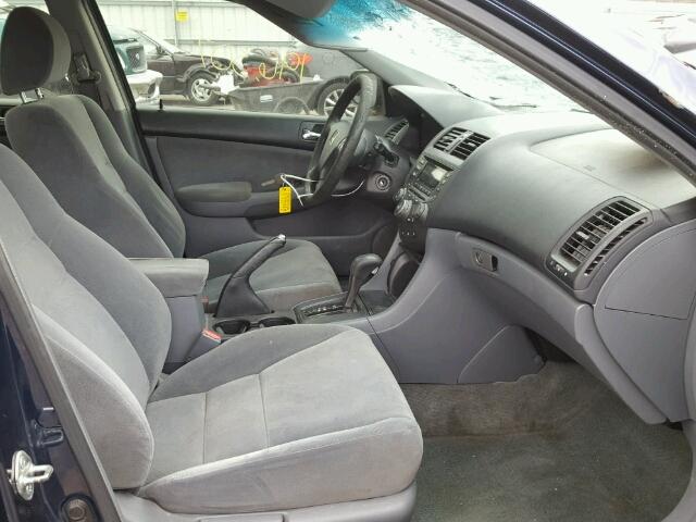 1HGCM56146A145626 - 2006 HONDA ACCORD VAL BLUE photo 5