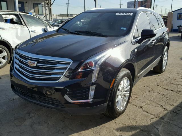 1GYKNARS8HZ181757 - 2017 CADILLAC XT5 BLACK photo 2