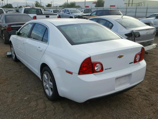 1G1ZA5EU1BF131962 - 2011 CHEVROLET MALIBU LS 白色 照片 3