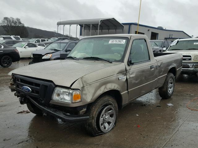 1FTYR10U76PA66529 - 2006 FORD RANGER BEIGE photo 2