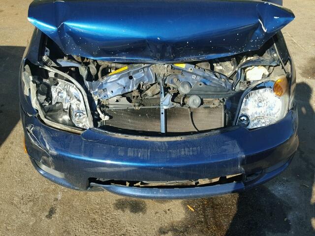 JTKKT624360154013 - 2006 TOYOTA SCION XA BLUE photo 7