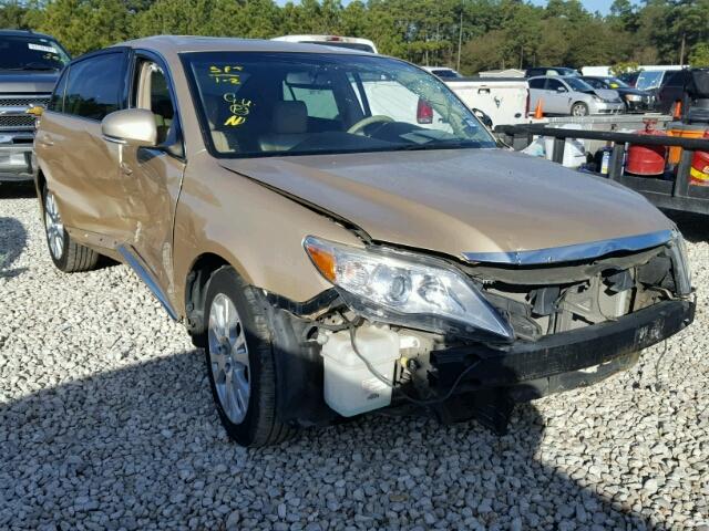 4T1BK3DB9CU445314 - 2012 TOYOTA AVALON BAS 金色 照片 1