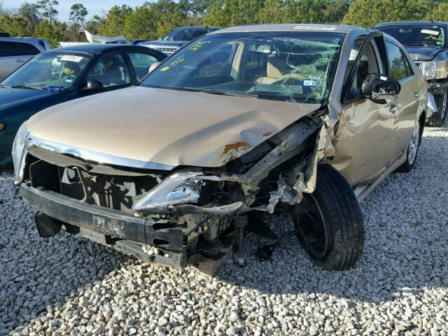 4T1BK3DB9CU445314 - 2012 TOYOTA AVALON BAS 金色 照片 2