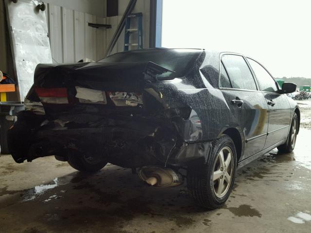 1HGCM56643A075925 - 2003 HONDA ACCORD EX BLACK photo 4