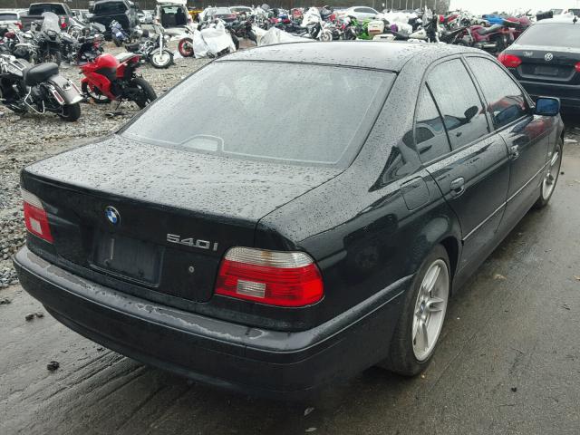 WBADN53492GF70717 - 2002 BMW 540 I BLACK photo 4