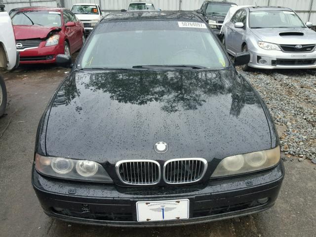 WBADN53492GF70717 - 2002 BMW 540 I BLACK photo 9