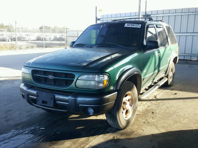 1FMZU63E1YZC64076 - 2000 FORD EXPLORER X GREEN photo 2