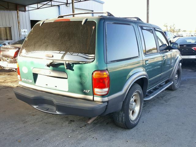 1FMZU63E1YZC64076 - 2000 FORD EXPLORER X GREEN photo 4