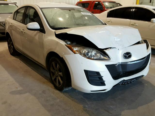 JM1BL1SF0A1204266 - 2010 MAZDA 3 I WHITE photo 1