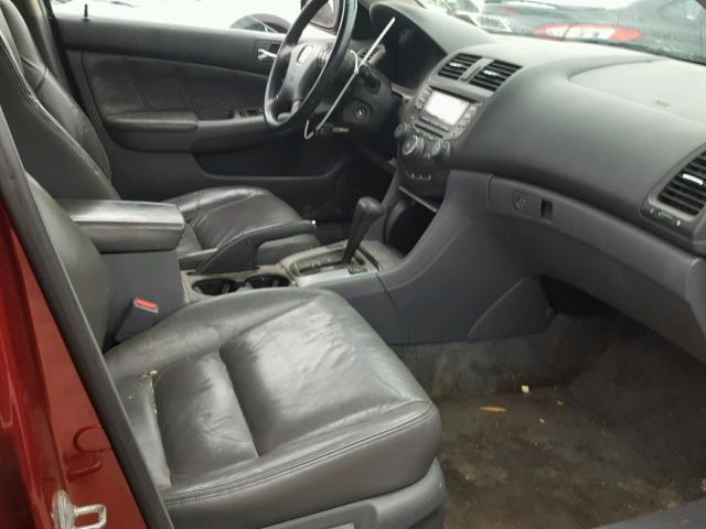 1HGCM66553A016010 - 2003 HONDA ACCORD EX RED photo 5