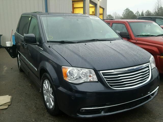 2C4RC1BG2DR793179 - 2013 CHRYSLER TOWN & COU BLUE photo 1