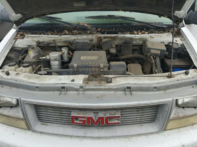 1GKDM19W0YB533070 - 2000 GMC SAFARI XT WHITE photo 7