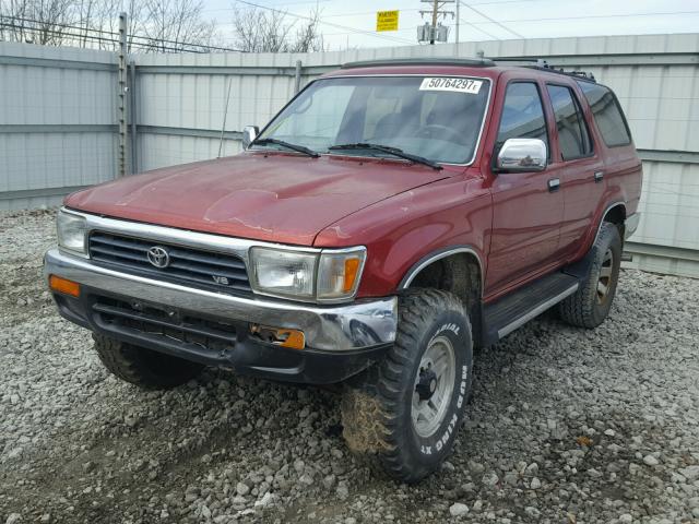 JT3VN39WXP0112027 - 1993 TOYOTA 4RUNNER VN RED photo 2