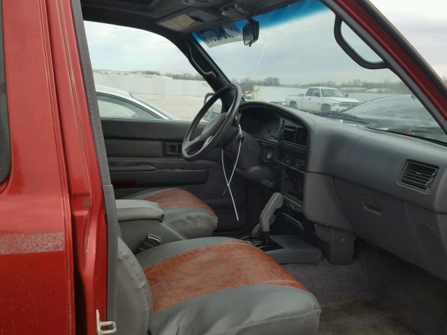 JT3VN39WXP0112027 - 1993 TOYOTA 4RUNNER VN RED photo 5