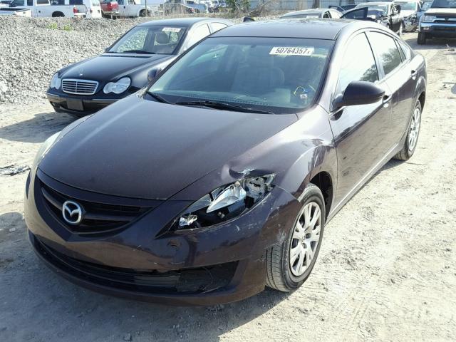 1YVHZ8BH2B5M13015 - 2011 MAZDA 6 I PURPLE photo 2