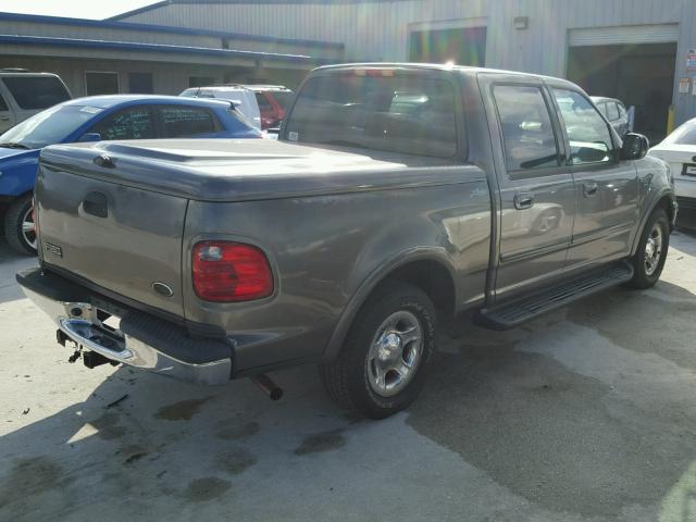 1FTRW076X3KC18889 - 2003 FORD F150 SUPER GRAY photo 4