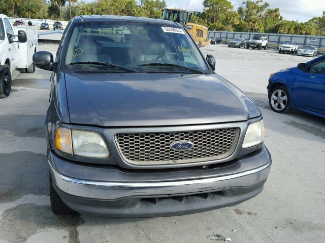 1FTRW076X3KC18889 - 2003 FORD F150 SUPER GRAY photo 9