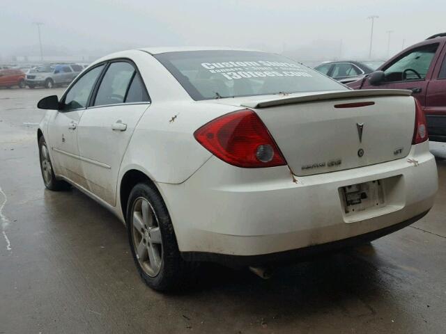 1G2ZH58N774225276 - 2007 PONTIAC G6 GT WHITE photo 3