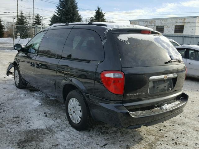 2A4GP44RX6R919152 - 2006 CHRYSLER TOWN & COU BLACK photo 3