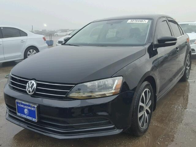 3VWDB7AJ7HM366622 - 2017 VOLKSWAGEN JETTA SE BLACK photo 2