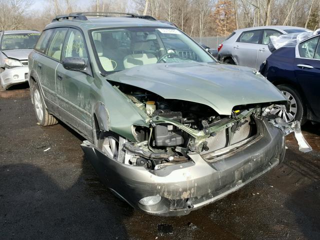 4S4BP61C677342274 - 2007 SUBARU LEGACY OUT GREEN photo 1