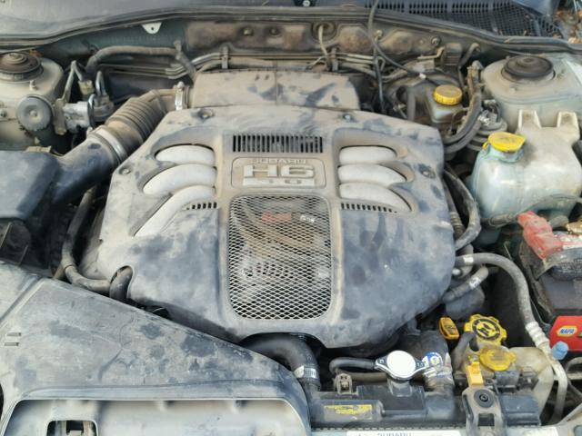 4S3BH806137659639 - 2003 SUBARU LEGACY OUT GREEN photo 7