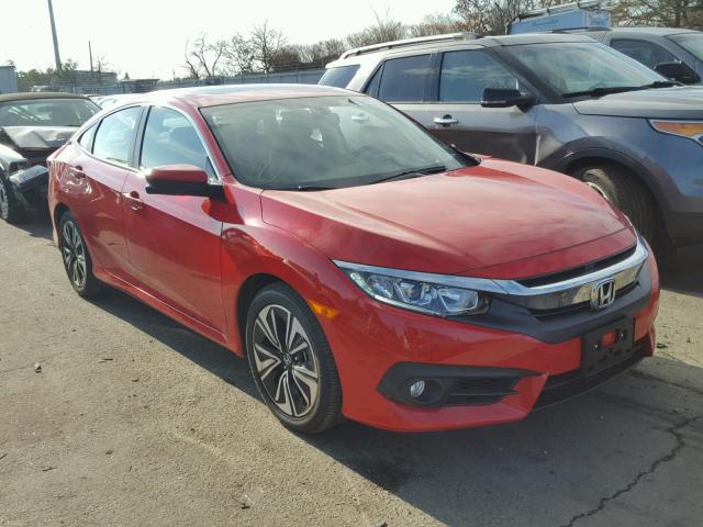 2HGFC1F72HH657760 - 2017 HONDA CIVIC EXL RED photo 1