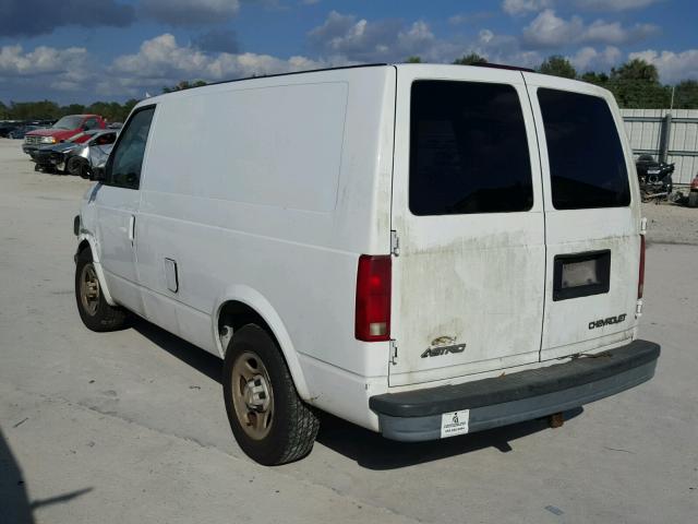 1GCDM19X25B117781 - 2005 CHEVROLET ASTRO WHITE photo 3