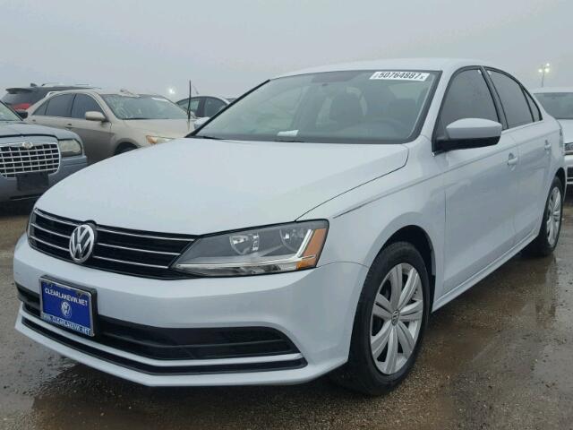 3VW2B7AJ9HM389200 - 2017 VOLKSWAGEN JETTA S WHITE photo 2