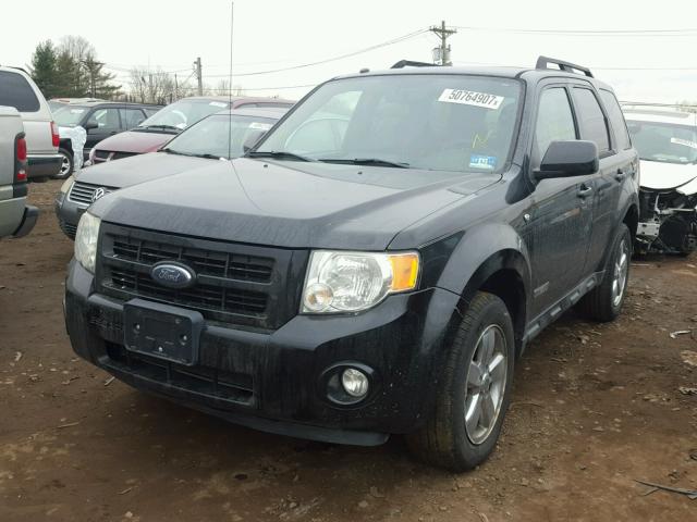 1FMCU94198KB49852 - 2008 FORD ESCAPE LIM BLACK photo 2