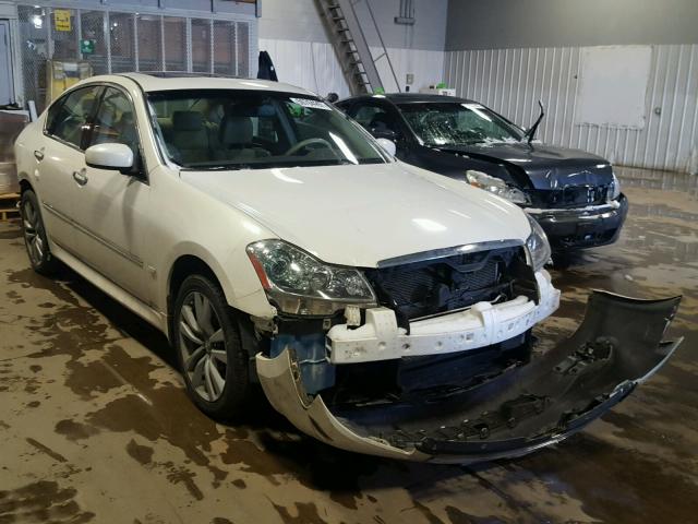 JNKAY01F08M654807 - 2008 INFINITI M35 BASE WHITE photo 1