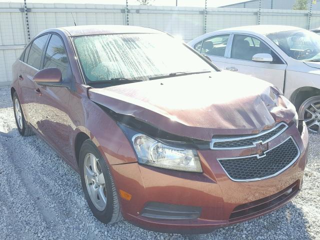 1G1PC5SB1D7157172 - 2013 CHEVROLET CRUZE LT RED photo 1