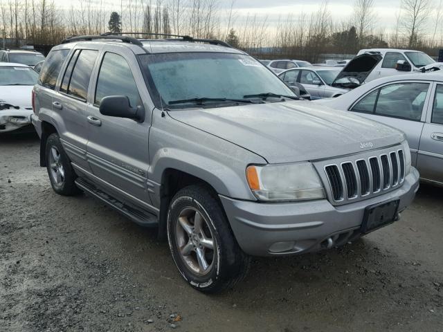 1J8GW68J32C144603 - 2002 JEEP GRAND CHER GRAY photo 1