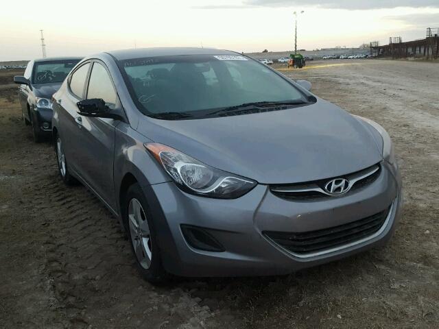 KMHDH4AE7BU146236 - 2011 HYUNDAI ELANTRA GL GRAY photo 1