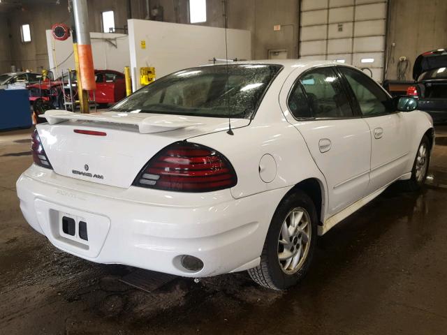 1G2NF52E24C243618 - 2004 PONTIAC GRAND AM S Ağ foto 4