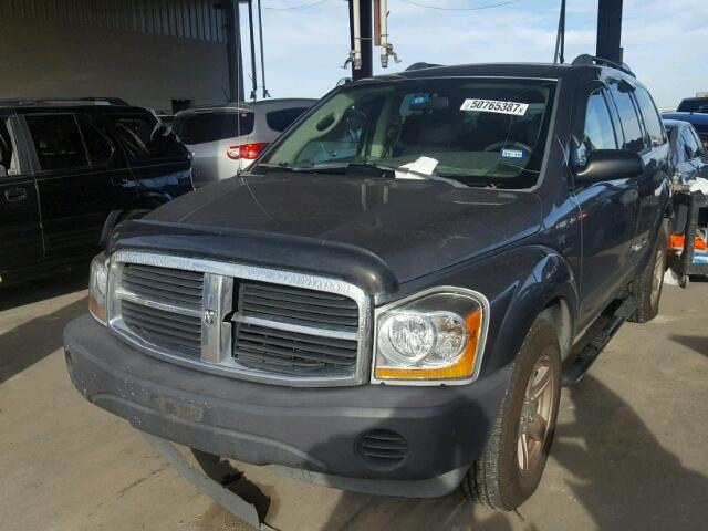 1D4HD38K06F174285 - 2006 DODGE DURANGO SX GRAY photo 2