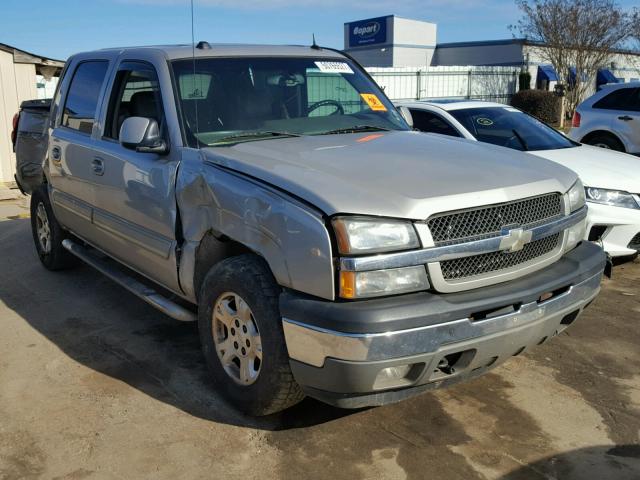 3GNEK12Z55G132456 - 2005 CHEVROLET AVALANCHE TAN photo 1