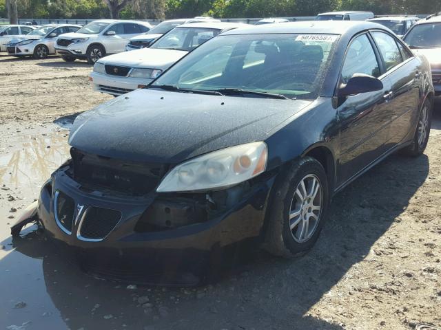 1G2ZG528454133528 - 2005 PONTIAC G6 BLACK photo 2